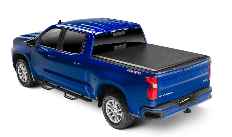 Lund Ford Ranger (5ft Bed) Genesis Roll Up Tonneau Cover - Black