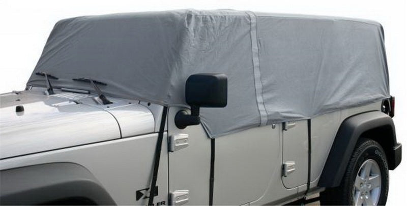 Rampage Jeep Wrangler(JK) Unlimited Car Cover 4 Layer - Grey
