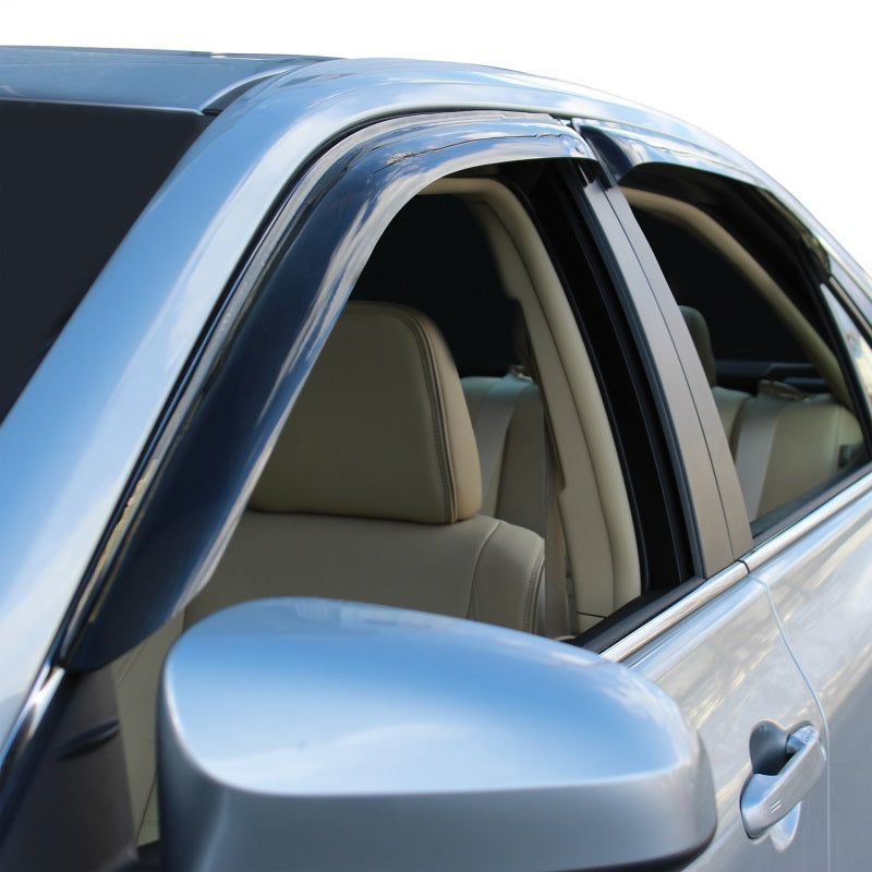 Westin 2015+ Toyota Camry Wade Slim Wind Deflector 4pc - Smoke