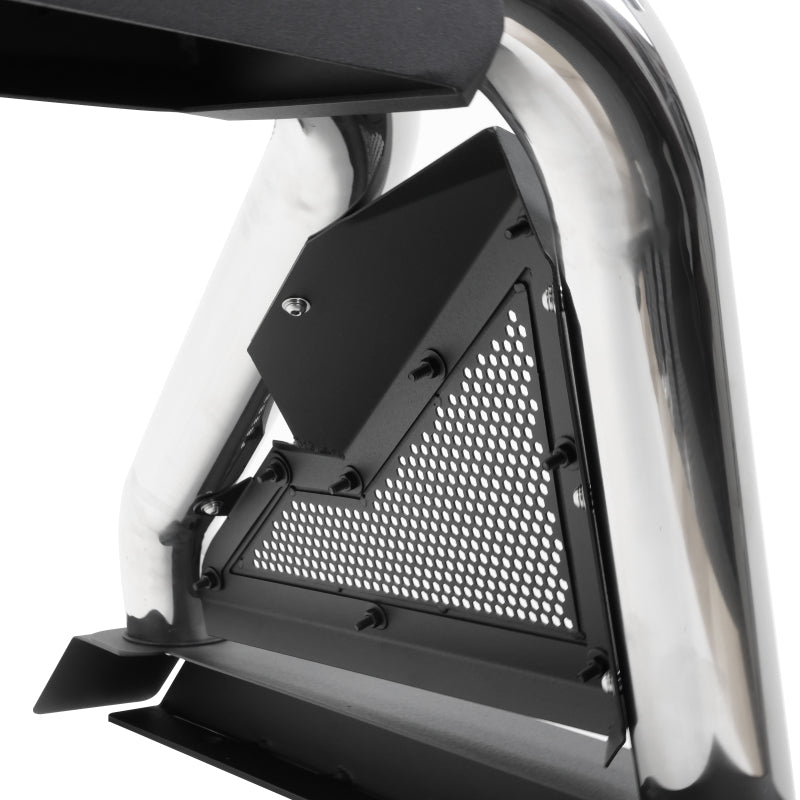 Go Rhino Toyota Tundra 4dr Sport Bar 2.0 for Full Size Trucks - Polished SS (Drilling Req.)