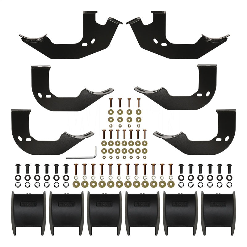 Westin 2005+ Toyota Tacoma Double Cab PRO TRAXX 4 Oval Nerf Step Bars - SS