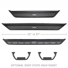 Load image into Gallery viewer, Go Rhino Ford Bronco 2DR Sport Utility Dominator Xtreme D6 Side Steps 6in - 57in Long