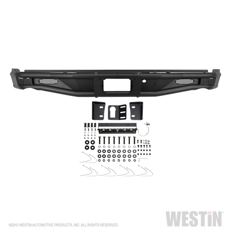 Westin 17+ Ford F-150 Raptor Outlaw Rear Bumper - Tex. Blk