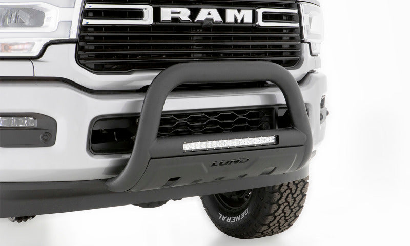 Lund RAM 2500 Bull Bar w/Light & Wiring - Black