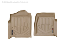 Load image into Gallery viewer, WeatherTech Chevrolet Silverado Standard Cab Classic Front FloorLiner - Tan
