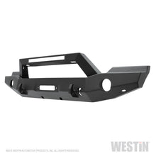 Load image into Gallery viewer, Westin 07+ Jeep Wrangler JK WJ2 Full Width Front Bumper w/LED Light - Tex. Blk