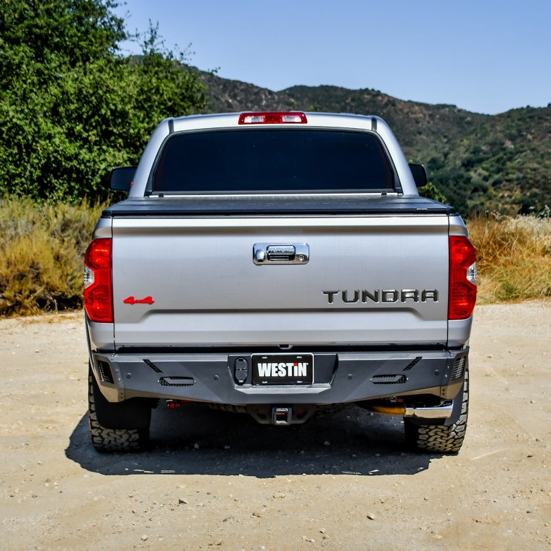 Westin 14+ Toyota Tundra (Excl. Tundra w/Blind Spot Sys) Pro-Series Rear Bumper - Tex. Blk