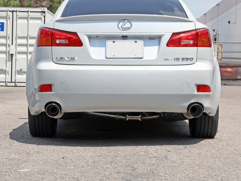 aFe POWER Takeda 06-13 Lexus IS250/IS350 SS Axle-Back Exhaust w/ Polished Tips
