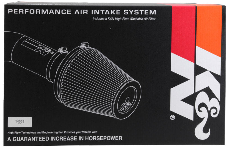 K&N 63 Series AirCharger Performance Intake Ford F150 5.0L V8 F/I