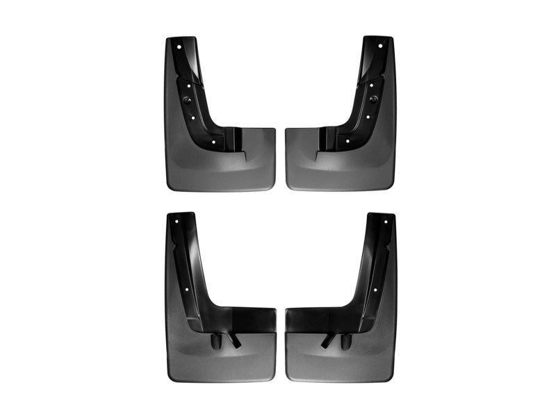 WeatherTech GMC Acadia No Drill Mudflaps - Black