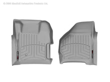 Load image into Gallery viewer, WeatherTech Ford F250/F350/F450/F550 Super Duty Regular Cab Front FloorLiner - Grey