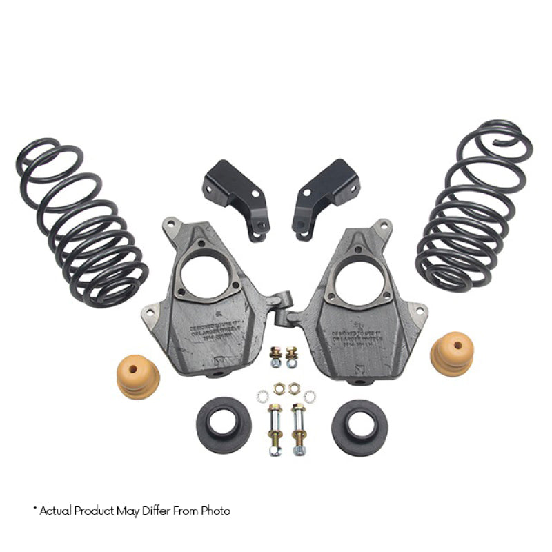 Belltech LOWERING KIT Chevy Silverado Ext/Crew Cab 2WD 3-4F / 5-6R