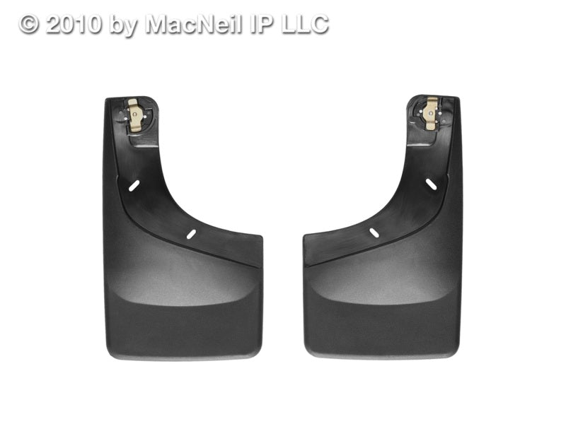 WeatherTech Ford F150 Reg/Sup/CrewCab No Drill Mudflaps - Black