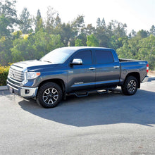 Load image into Gallery viewer, Westin 07+ Toyota Tundra CrewMax Outlaw Drop Nerf Step Bars - Black
