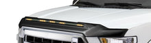 Load image into Gallery viewer, AVS 2017-2019 Ford F250 Super Duty Aeroskin Low Profile Hood Shield w/ Lights - Black