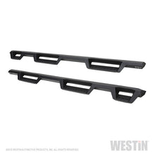 Load image into Gallery viewer, Westin Chevrolet Silverado/Sierra 1500 (5.5ft) Drop Wheel to Wheel Nerf Step Bars - Txt Black