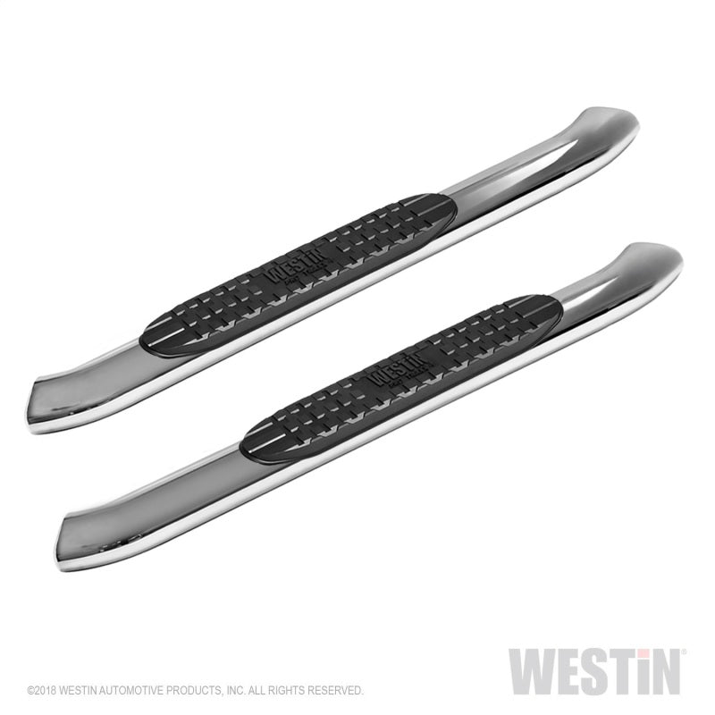 Westin 18+ Jeep Wrangler JL 2dr PRO TRAXX 4 Oval Nerf Step Bars - SS
