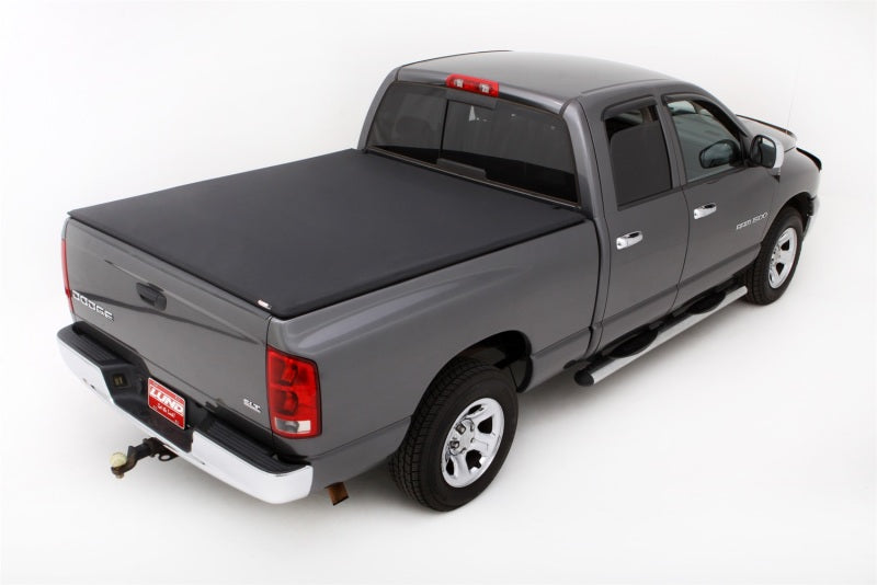 Lund Dodge Ram 1500 (6.5ft. Bed Excl. Rambox) Genesis Elite Tri-Fold Tonneau Cover - Black