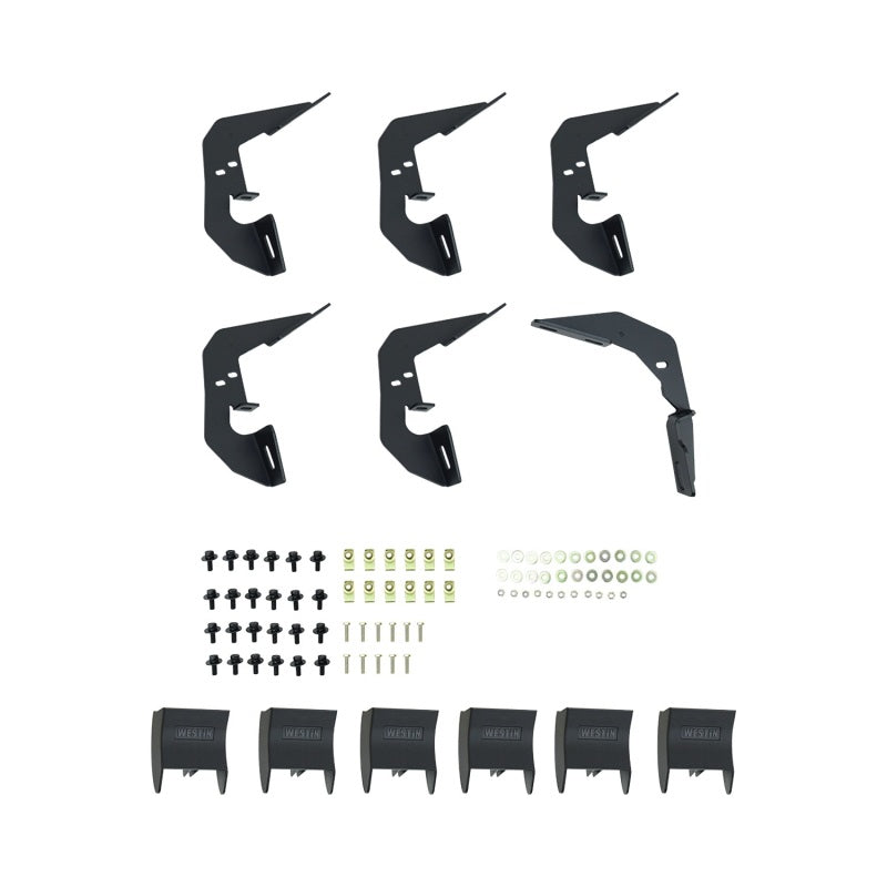 Westin Chevy Silverado Crew Cab R7 Nerf Step Bars - SS