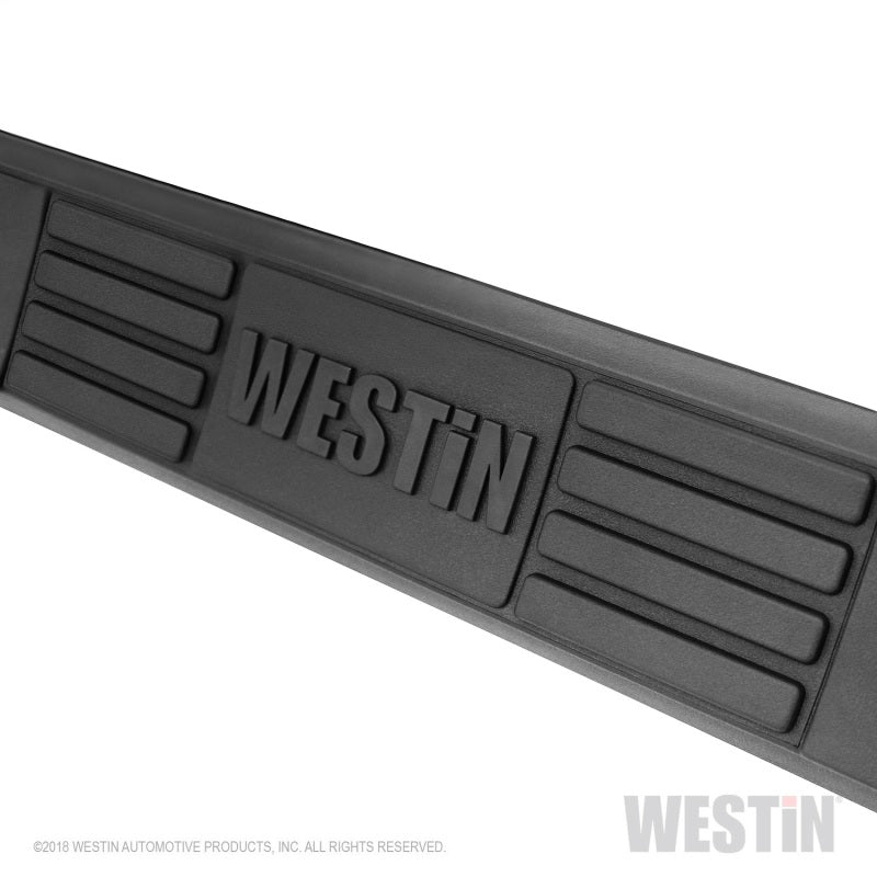 Westin Chevrolet Silverado/Sierra 1500 Crew Cab E-Series 3 Nerf Step Bars - Black