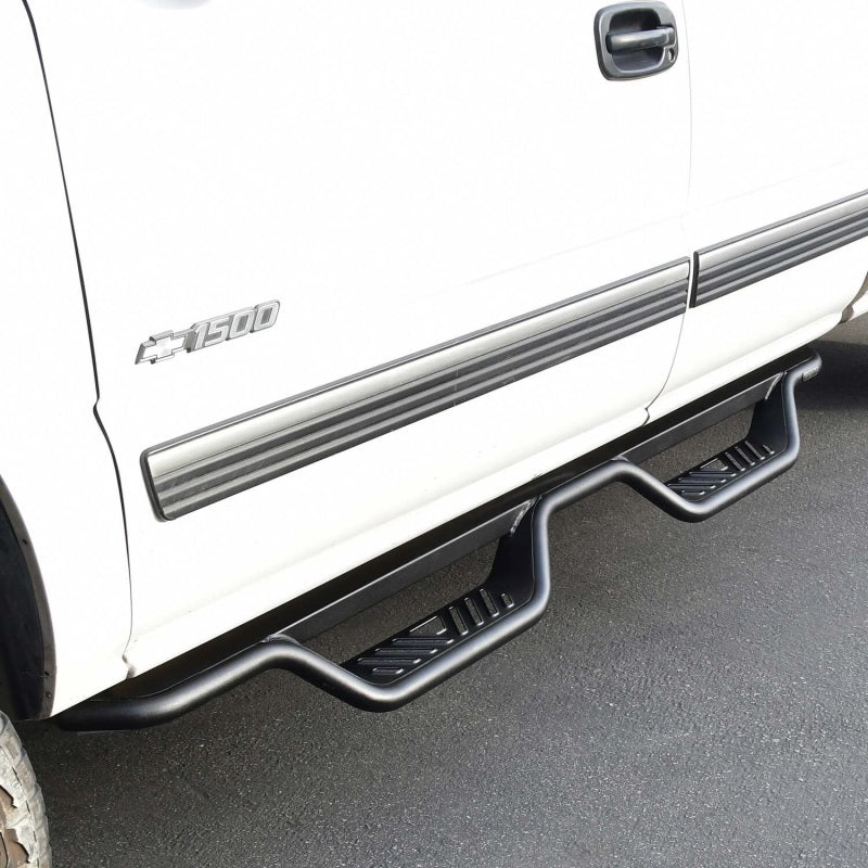 Westin Chevrolet Silverado 1500 (Ext. Cab) Outlaw Drop Nerf Step Bars - Textured Black