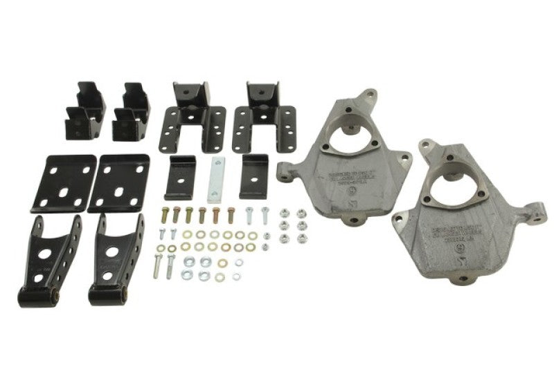 Belltech LOWERING KIT Chevy/GMC Silverado/Sierra All Cabs 2WD 2in Front/4in Rear w/o Shocks