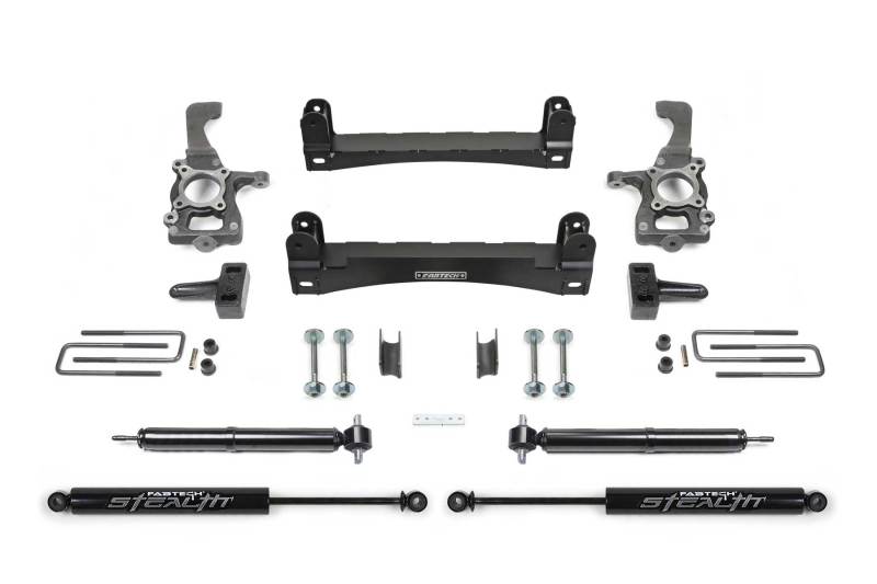 Fabtech 15+ Ford F150 2WD 4in Basic Sys w/Rr Stealth