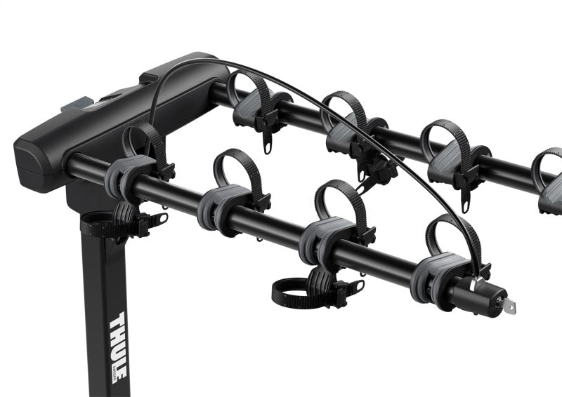 Thule Range - Hanging Hitch Bike Rack for RV/Travel Trailer (Up to 4 Bikes) - Black