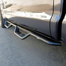 Load image into Gallery viewer, Westin 07+ Toyota Tundra CrewMax Outlaw Drop Nerf Step Bars - Black