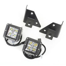 Load image into Gallery viewer, Rugged Ridge Jeep Wrangler CJ/YJ Square Windshield LED Kit w/ Brackets