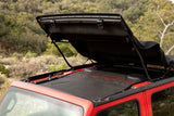 Rampage Jeep Wrangler(JL) Unlimited Sport 4-Door Mesh Shade Top - Extended - Black