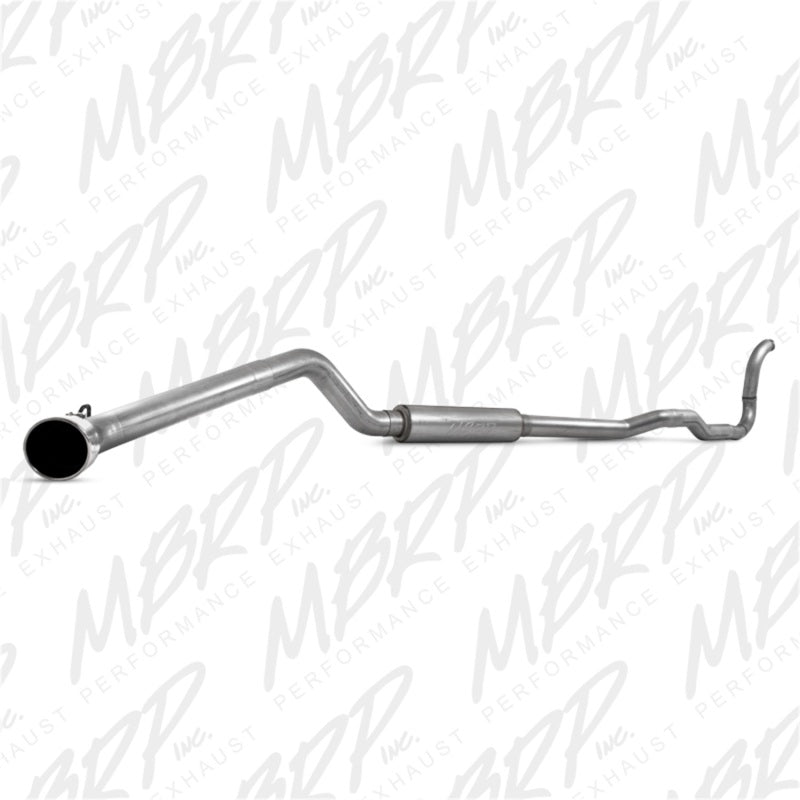 MBRP Dodge 2500/3500 Cummins 4WD ONLY Turbo Back Single Side Exit Alum Exhaust System
