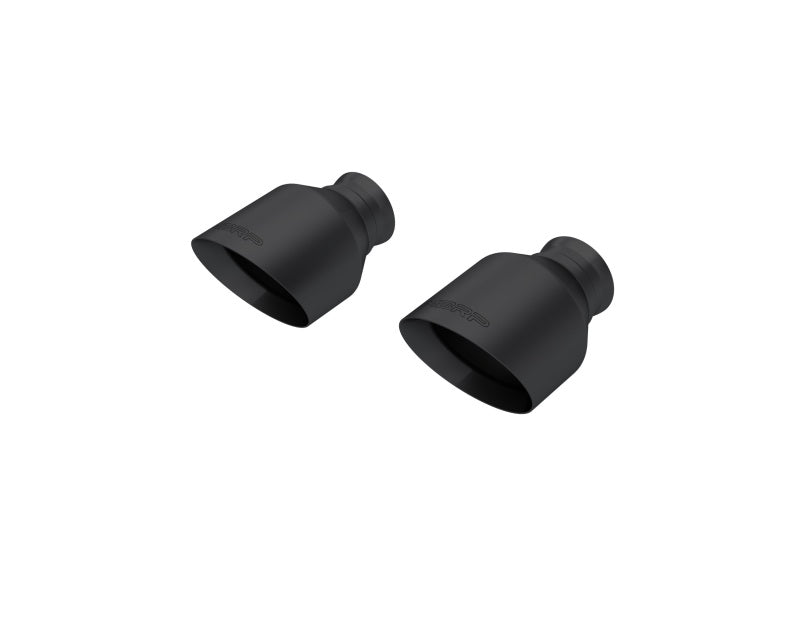 MBRP Dodge Charger 5.7L/6.2L/6.4L T304 3in ID / 5in OD Out / 8in Length Angle Cut Black Tip