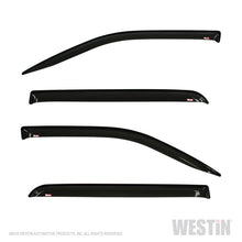 Load image into Gallery viewer, Westin RAM 1500 Crew Cab (Non Classic) Wade Slim Wind Deflector 4pc - Smoke