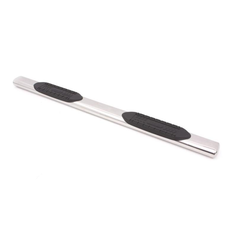 Lund Chevy Silverado 1500 Ext. Cab (Rocker Panel Mount) 6in Oval Straight SS Nerf Bars-Polished