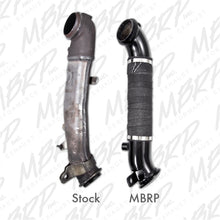 Load image into Gallery viewer, MBRP Chev/GMC 6.6L Duramax 3in Turbo Down Pipe Black