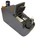 Rampage Universal Mini Van Console Universal - Charcoal