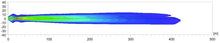 Load image into Gallery viewer, Graph illustrating Hella 700FF lamp light distribution