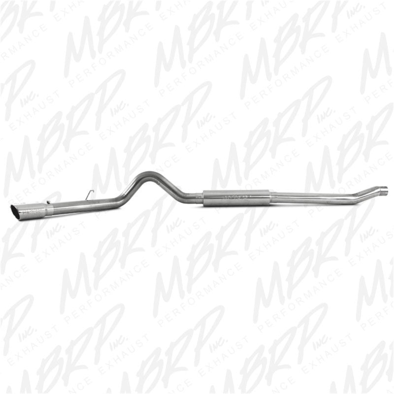 MBRP Ford F-250/350 6.0L EC/CC Cat Back Single Side (Stock Cat)