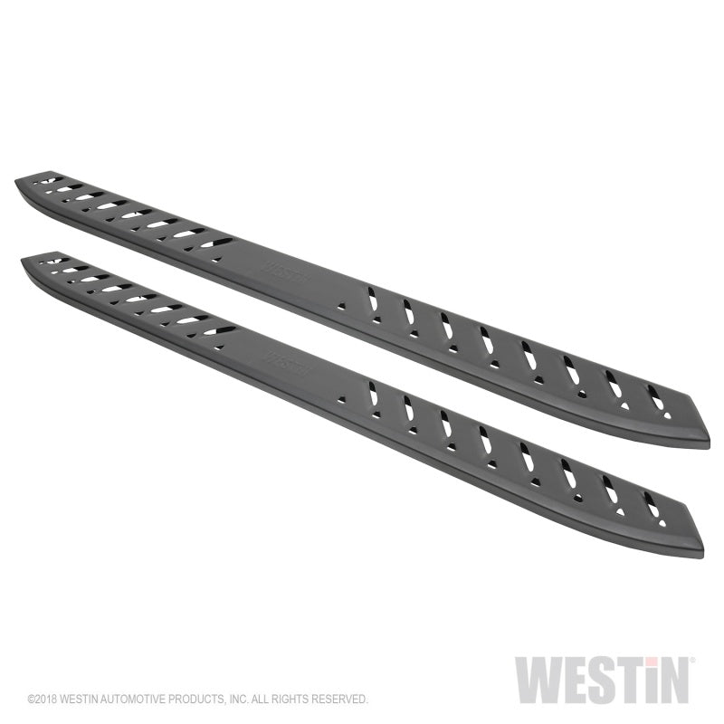 Westin Chevrolet Silverado/Sierra 1500 Crew Cab Thrasher Running Boards - Textured Black