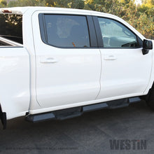 Load image into Gallery viewer, Westin Chevrolet Silverado/Sierra 1500 Crew Cab Xtreme Nerf Step Bars - Textured Black