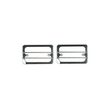 Load image into Gallery viewer, Rugged Ridge Jeep Wrangler TJ Stainless Steel Side Marker / Turn Signal Euro Guard Set