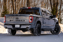 Load image into Gallery viewer, MBRP Ford F150 T304 5in OD Carbon Fiber Tip Dual Rear Exit 3in Cat Back Exhaust