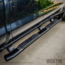 Load image into Gallery viewer, Westin 19+ Chevrolet Silverado/GMC Sierra 1500 Double Cab PRO TRAXX 5 Oval Nerf Step Bars - Black