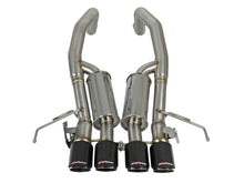 Load image into Gallery viewer, aFe MACHForce XP Axle Back 304SS Exhaust w/ Carbon Fiber Tips 15-19 Chevy Corvette Z06