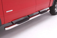 Load image into Gallery viewer, Lund Chevy Silverado 1500 Double Cab 5In Oval Curved SS Nerf Bars - Polished Stainless