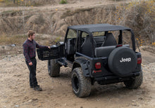 Load image into Gallery viewer, Rampage Jeep Wrangler(TJ) 2-Door Tube Doors With Netting - Black