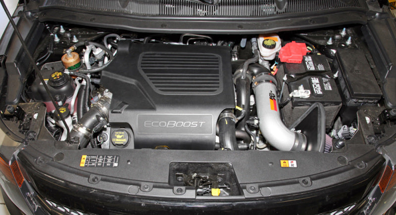K&N Ford Taurus SHO 3.5L V6 Silver Typhoon Cold Air Intake