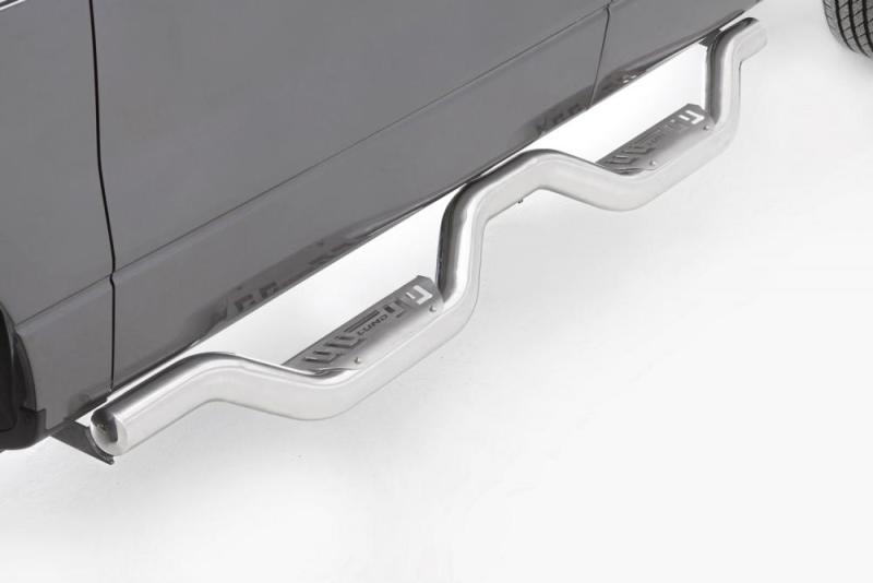 Lund Chevy Silverado 2500 Ext. Cab Latitude Nerf Bars - Polished
