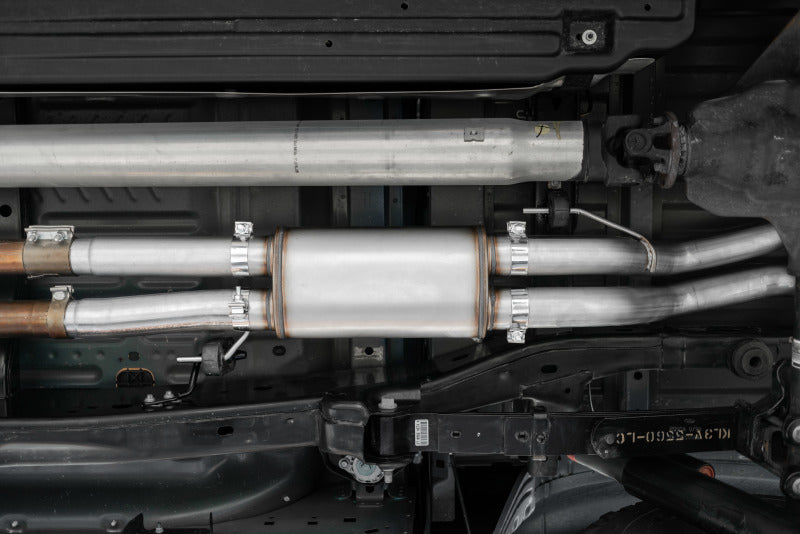 MBRP Ford F-150 Raptor 3.5L Ecoboost Dual Rear Exit T409 3in Resonater Back Exhaust System